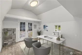 Insulated shed / flex space