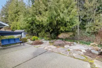 Easy to maintain ~ Green Space for privacy and peace.