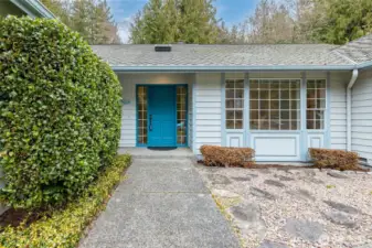 Easy to maintain landscapes all around.