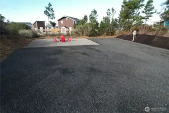 Plenty of space for parking.