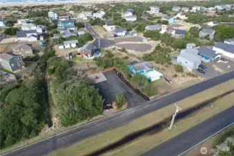 Another look at the rear greenbelt.