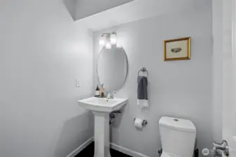 Half bath on the main.