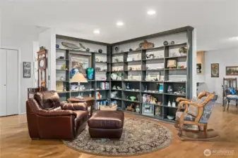 Living room nook with a view