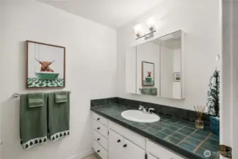 Downstairs bathroom