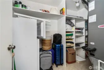 Extra downstairs storage