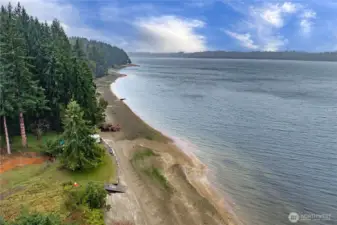 Private neighborhood beach