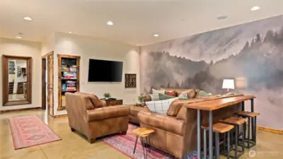 Ground level Living Room