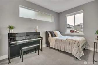 Main floor ensuite - perfect for guest room or home office.