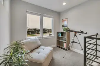 Picture mountain views on a clear day.