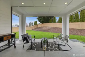 Private Covered Patio
