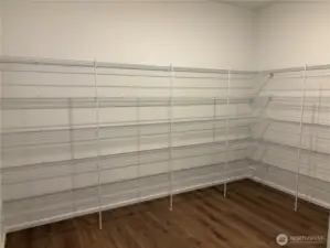 Walk in pantry