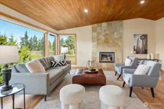 Sunlight dances through these vaulted ceilings