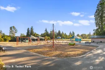 Fantastic Willis Tucker park is just a few minutes walk away.