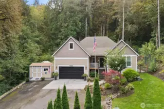7606 Artondale Drive....a perfect combination of privacy and comfort.