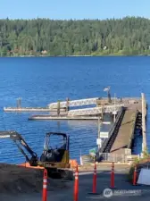 Illahee Community Dock  One Block Away