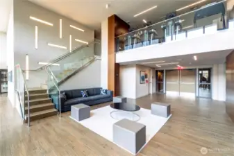 Gym area