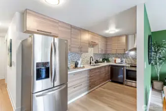 Updated kitchen