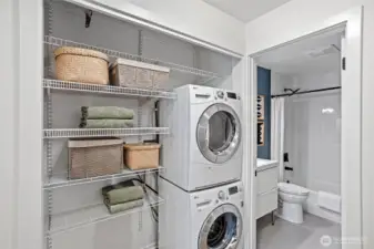 in unit washer/dryer
