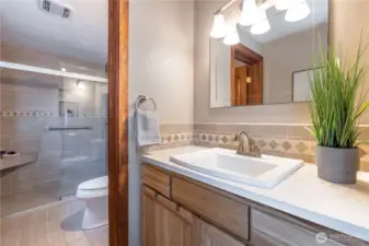 Primary Bathroom 3/4 bath
