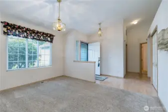 Dining room and main hall