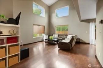 This room is large enough for almost any sized furniture