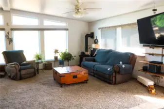 Inviting living room with amazing natural light