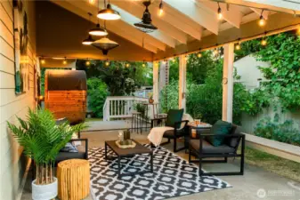 Outdoor Hosting made easy in this space!