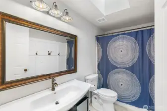 updated guest bathroom