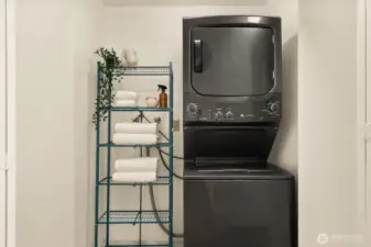 Full sized, In-Unit Laundry