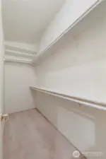 large primary closet