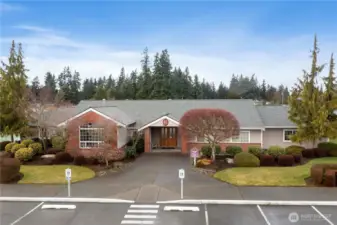 Community Center right across the street from the home