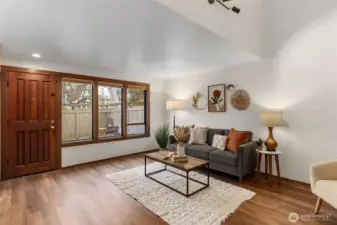 New lighting throughout the home.