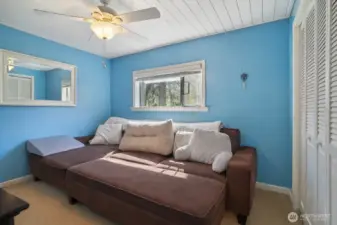 Bedroom with natural light