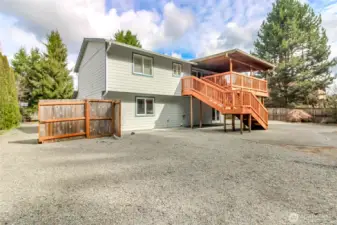 So much room in the backyard