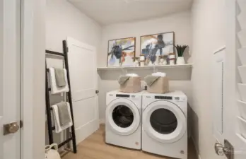large laundry, appliances included!