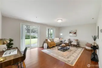 This room has many uses - rec room, play room, office, bedroom, you name it!