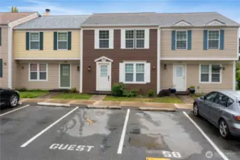 Your spot is #58, with a guest spot right out front.