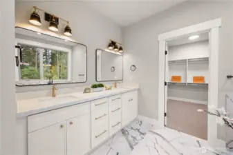 master bathroom