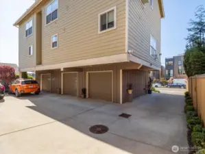 Garage Entry/Back of House