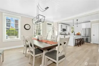 The open layout brings everyone together, creating an easy flow that suits carefree coastal living.