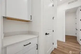 Drop Zone Near Garage *This photo is of another home. Features and finishes may vary.