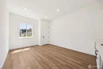 Guest Suite Living Room With Separate Enterence *This photo is of another home. Features and finishes may vary.