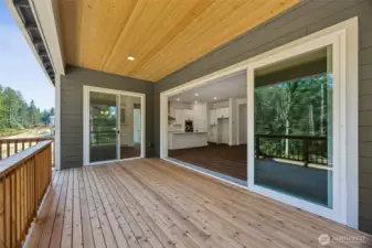 Multi Slide Doors to Covered Deck  *This photo is of another home. Features and finishes may vary.