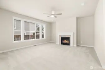 Living room with lots of natural light.