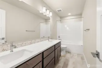 Upstairs bathroom