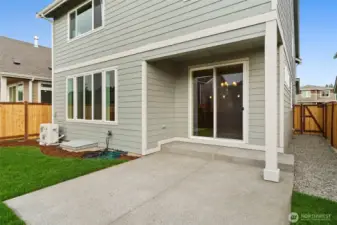 Amazing patio area perfect for entertaining.
