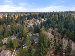 Hutt Park directly to the south of the property