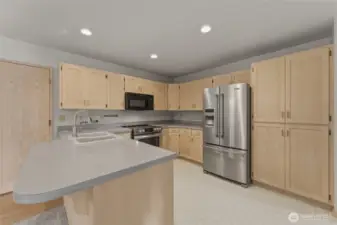 Functional Kitchen with Countertop Space and Lots of Storage