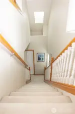 Stairs looking to lower level