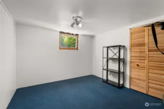 Bedroom on lower level
